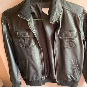 Kids leather jacket!